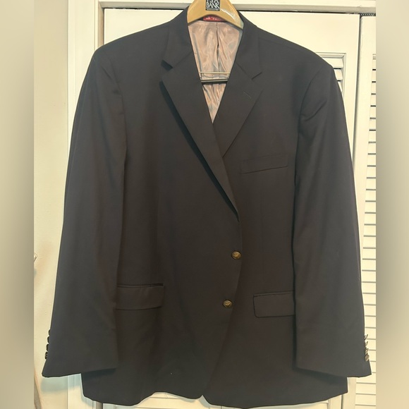 Hart Schaffner Marx Navy Blazer - Picture 1 of 4